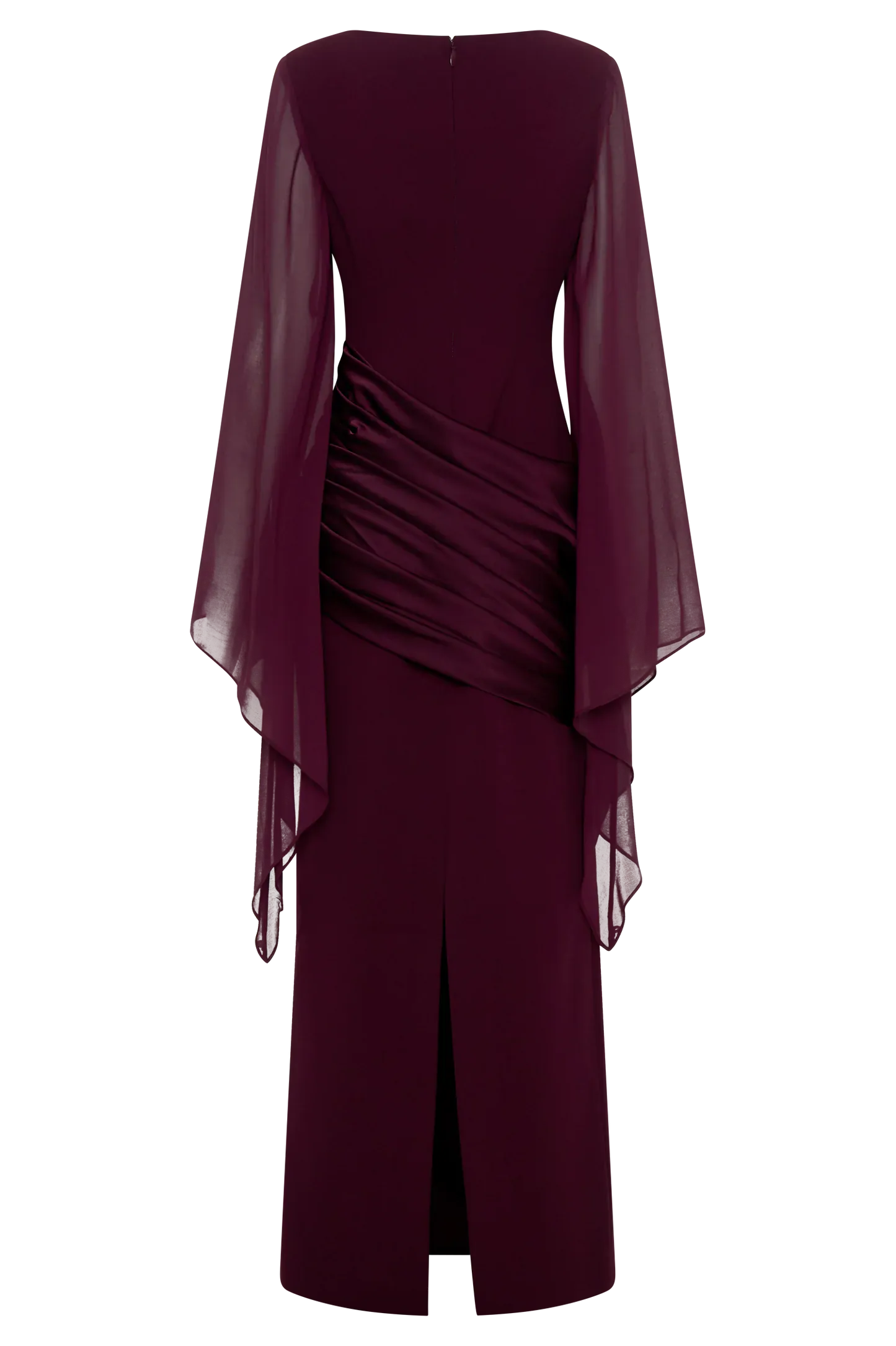 Draped Cape Dress