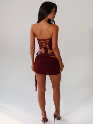 Veloura Korsett-Set