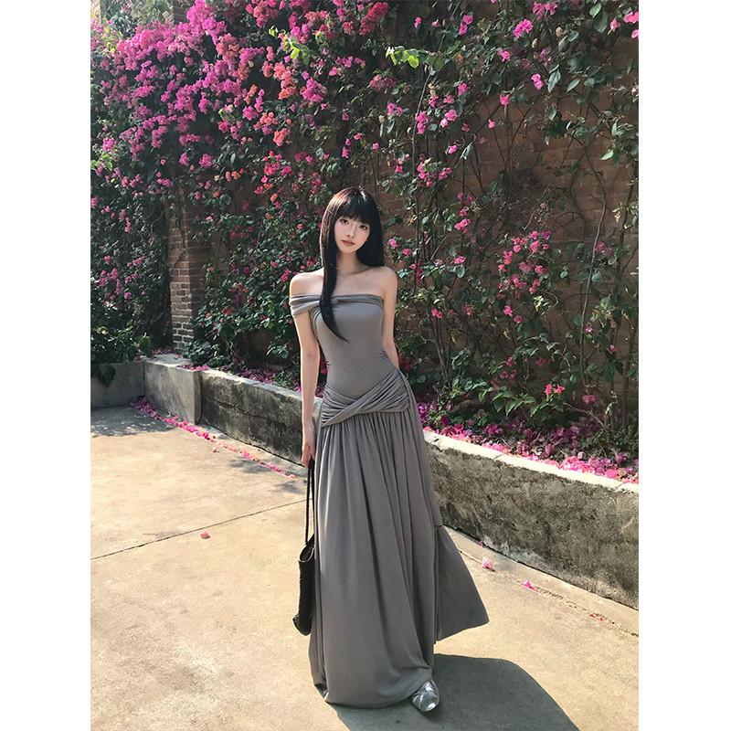 Aurielle Drapiertes Maxikleid