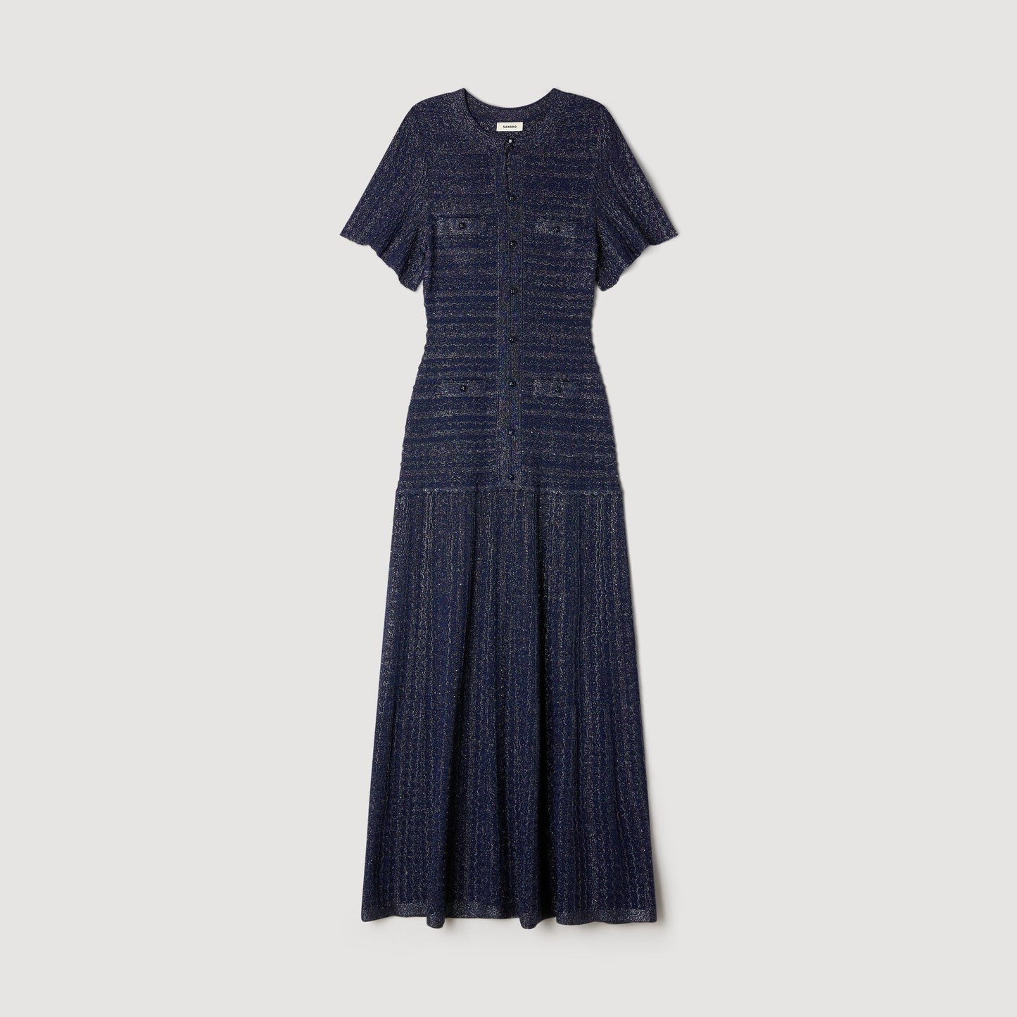 Robe Maxi en Dentelle Éthérée
