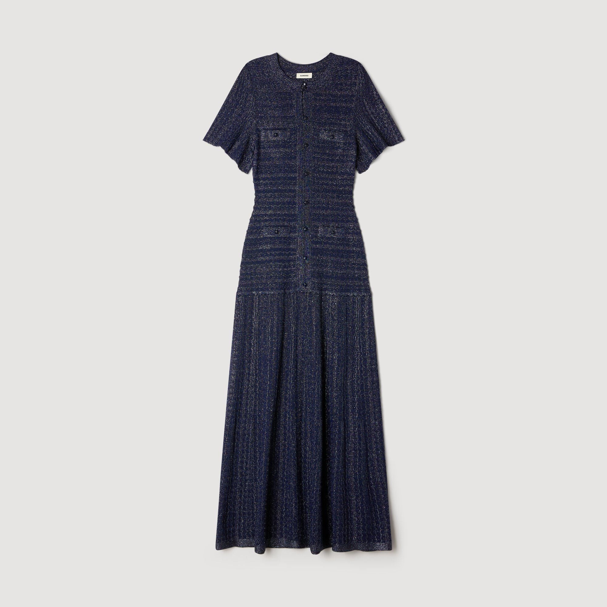 Robe Maxi en Dentelle Éthérée