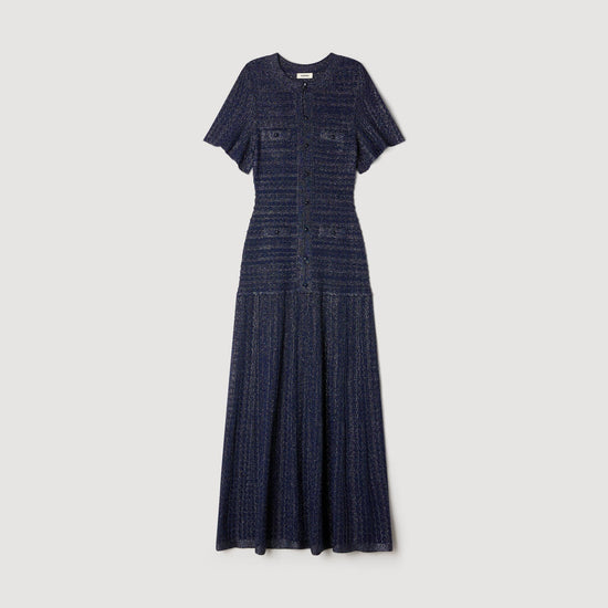 Robe Maxi en Dentelle Éthérée