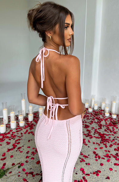 Elegantes Maxi-Kleid mit Rückenausschnitt