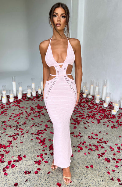 Elegantes Maxi-Kleid mit Rückenausschnitt