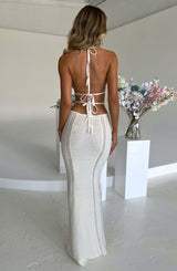 Elegantes Maxi-Kleid mit Rückenausschnitt