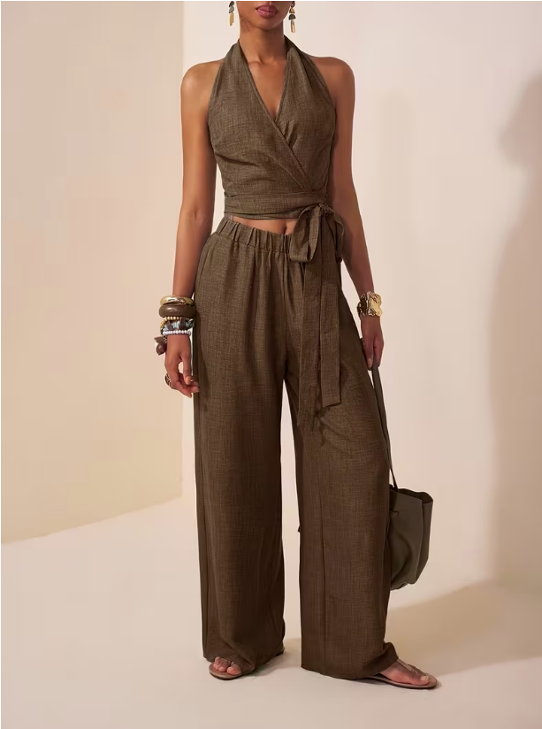 Wrap Halter Top