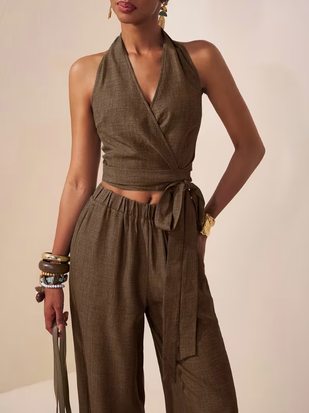 Wrap Halter Top