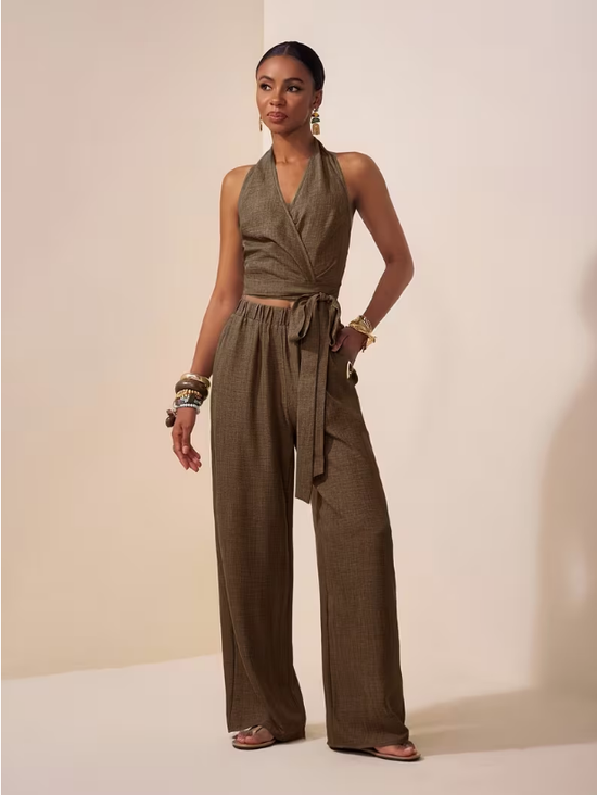 Wrap Halter Top