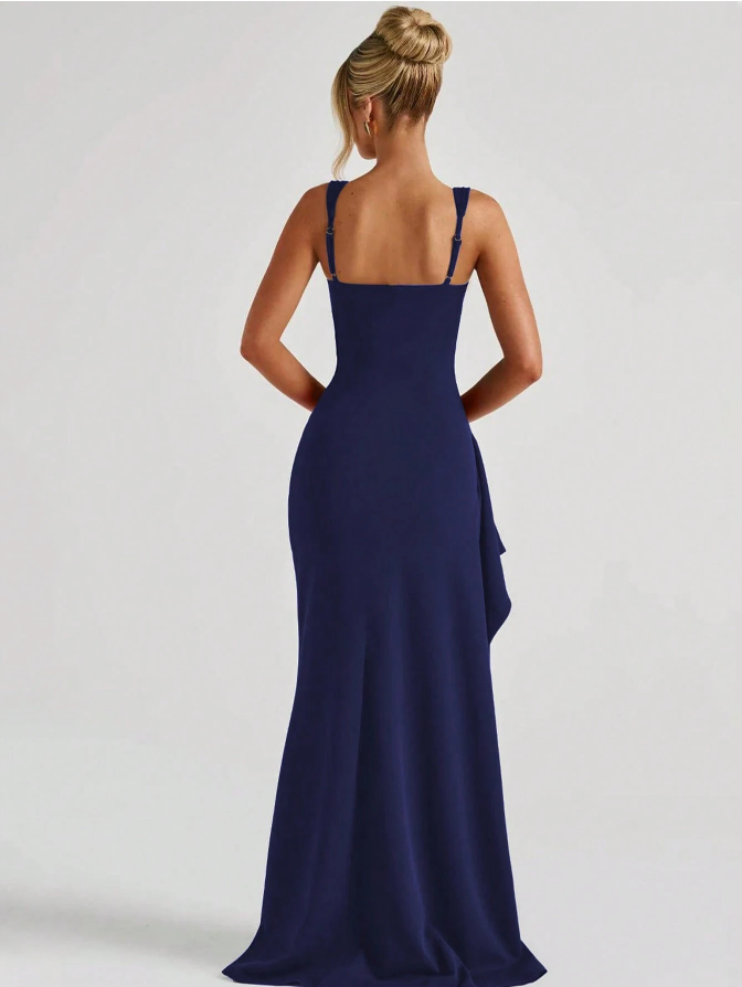 Elegant Split Maxi Dress